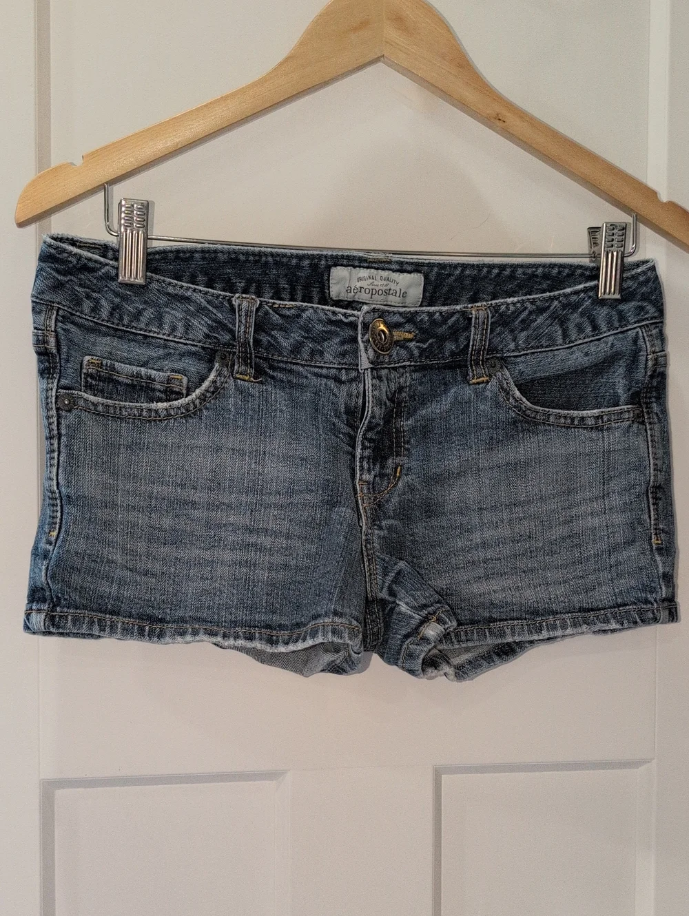 Aeropostale Light Blue Denim Shorts